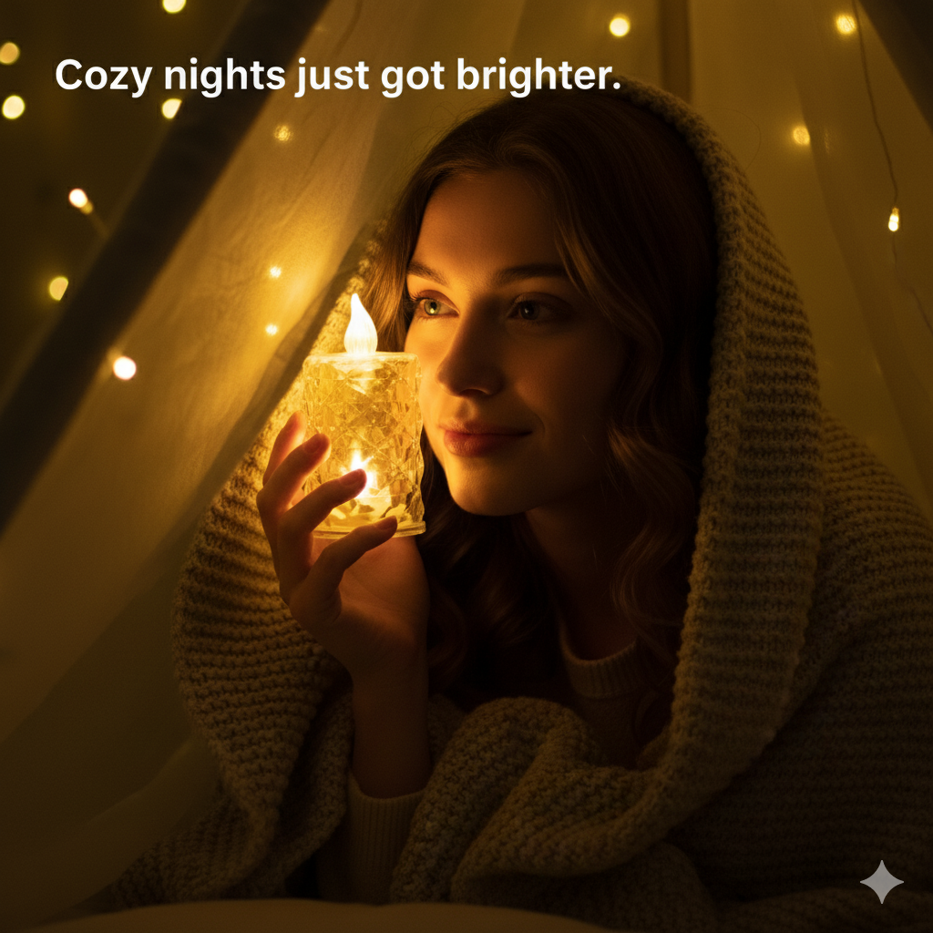 Candle Lamps for Temple (Pack of 2)