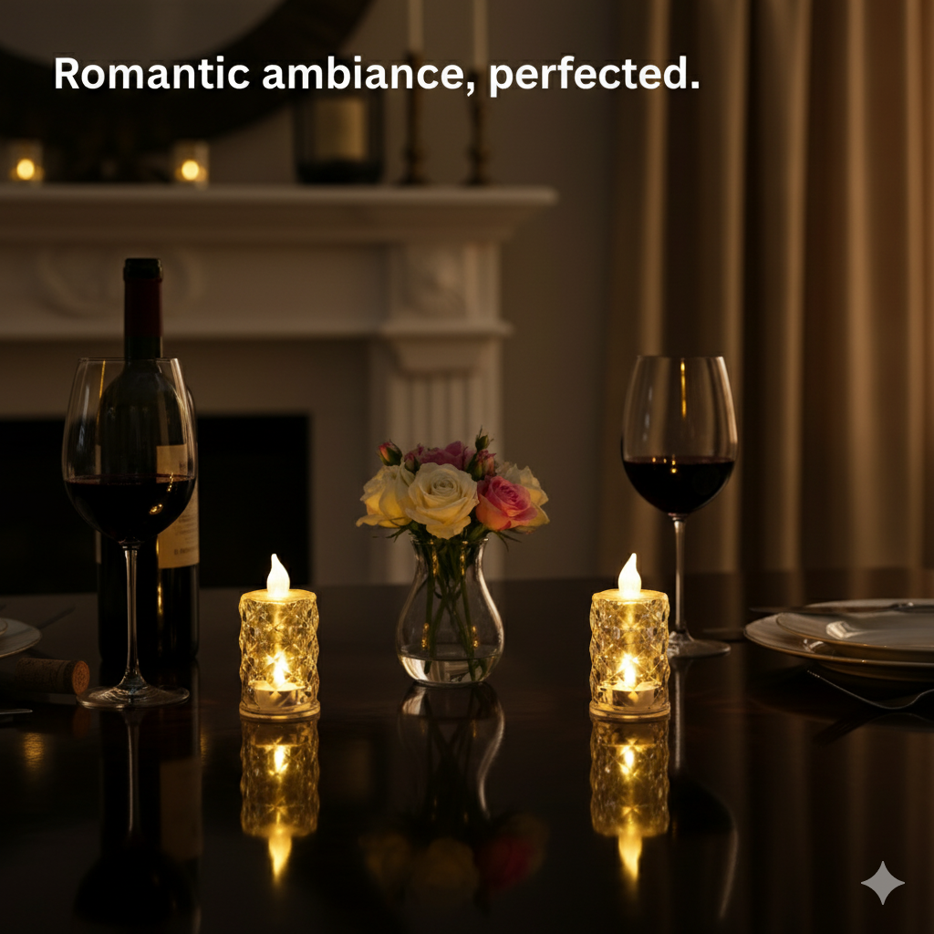 Candle Lamps for Temple (Pack of 2)