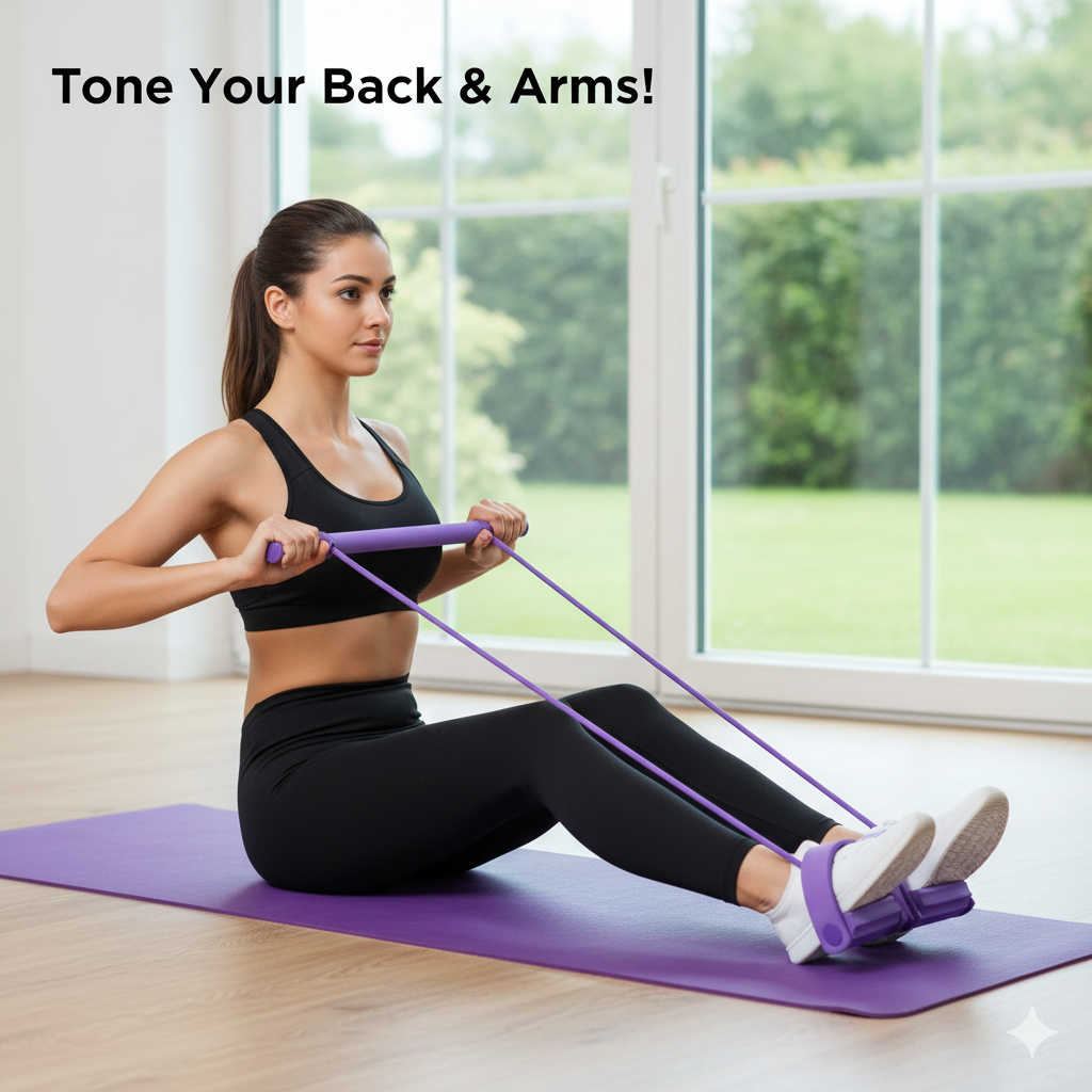 Yoga Pedal Puller Resistance Band Fitness Equipment