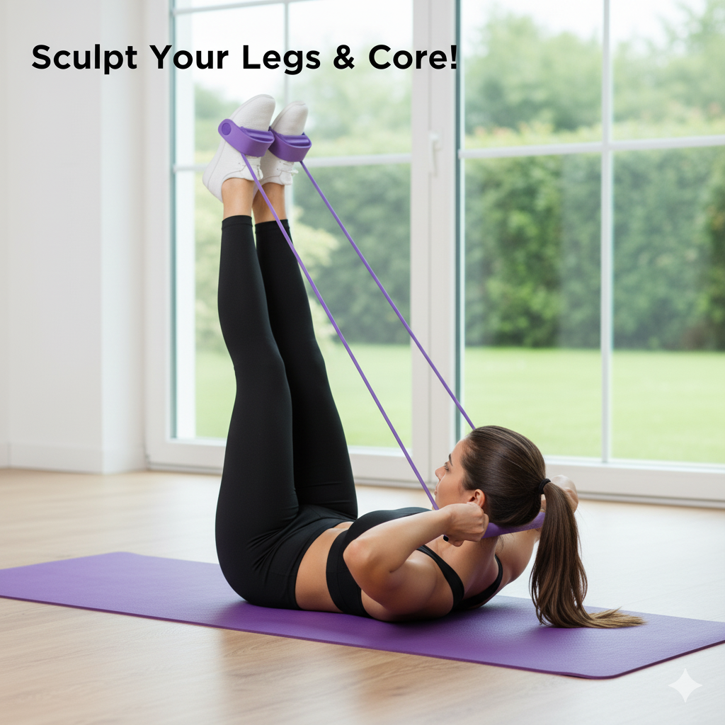 Yoga Pedal Puller Resistance Band Fitness Equipment