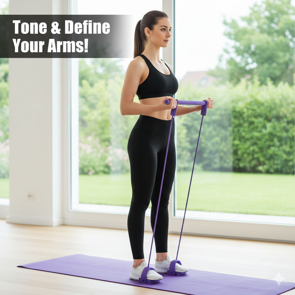 Yoga Pedal Puller Resistance Band Fitness Equipment