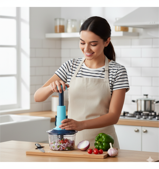 Manual Slicer for Kitchen Use with Stainless Steel Blade