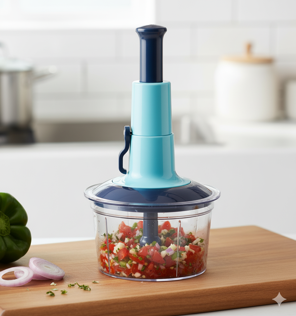 Manual Slicer for Kitchen Use with Stainless Steel Blade