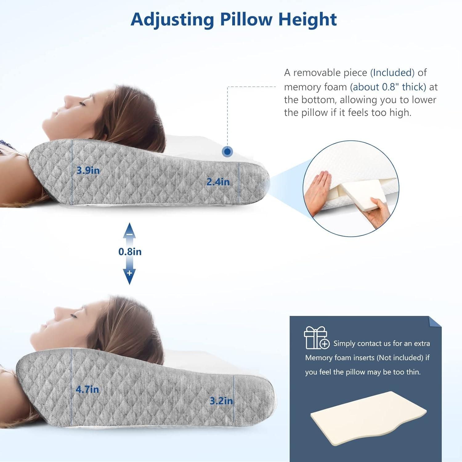 Neck Support Pillow for Relaxation and Pain Relief - Nexa Zone